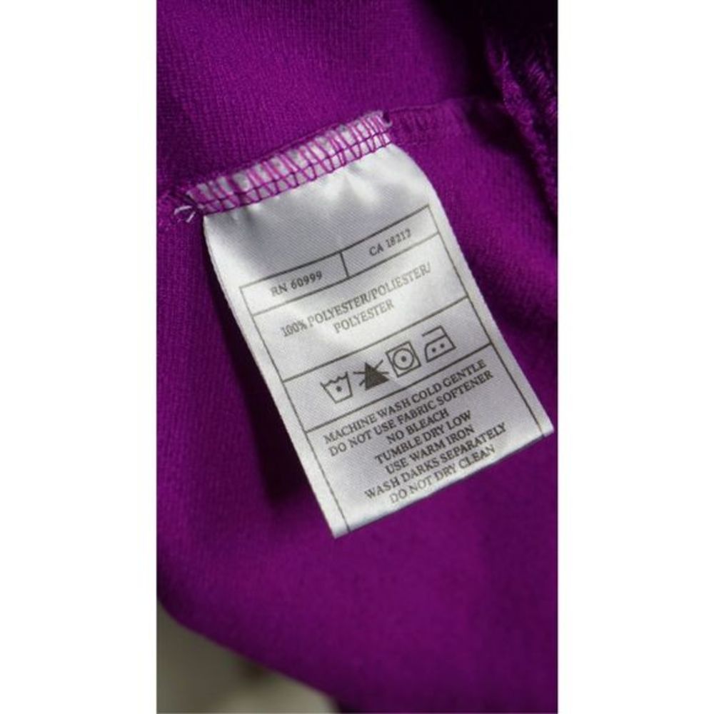 Antigua Women's Purple Sz‎ Large 1/4 Zip Pullover Sweatshirt Jacket - Picture 6 of 7